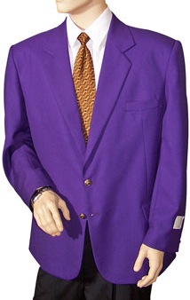 purple blazer